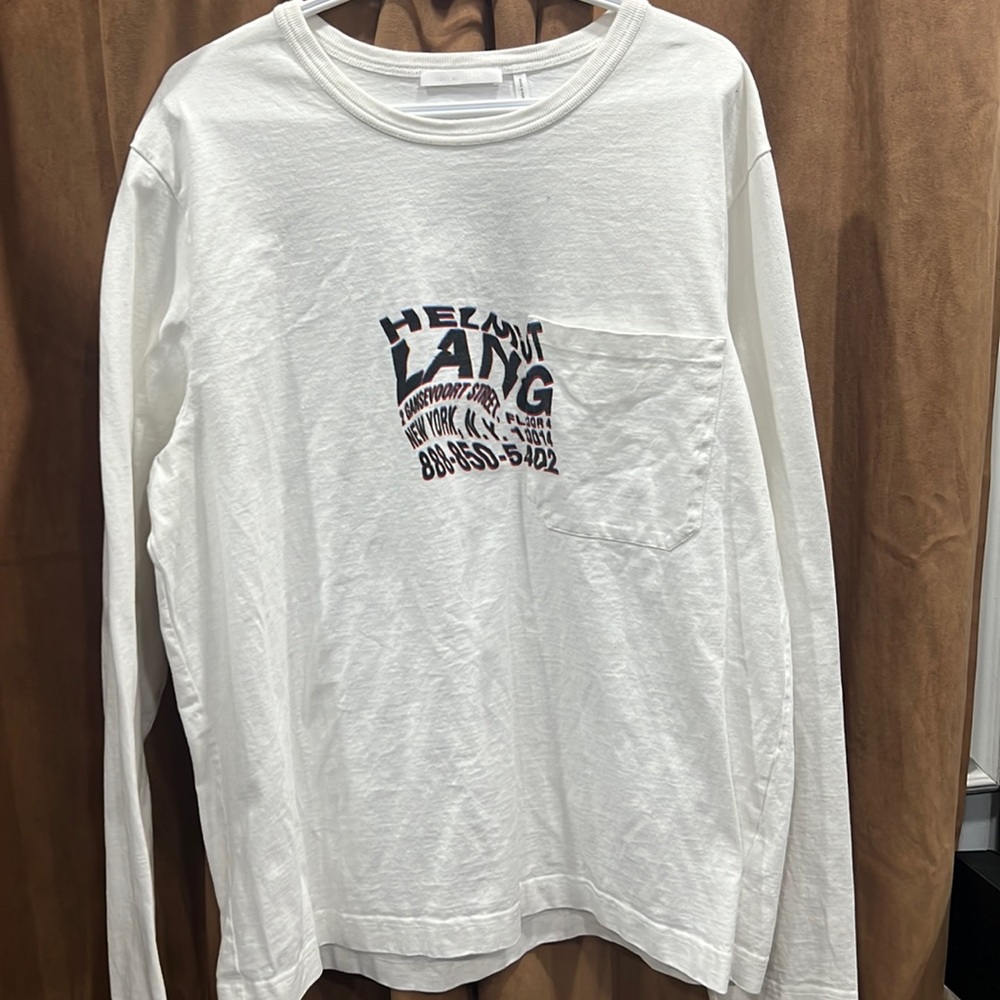 Helmut lang long sleeve